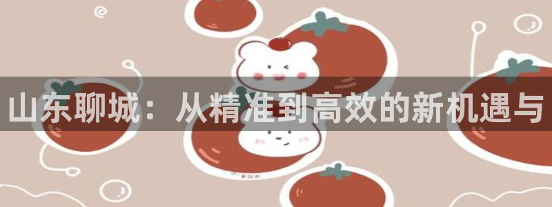 辉达娱乐最新现状：山东聊城：从精准到高效的新机遇与