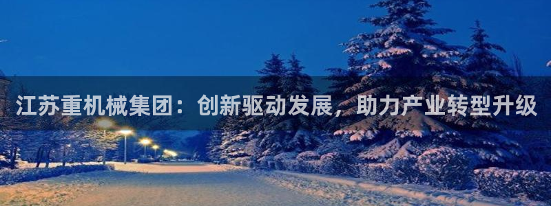 龙腾辉达电子娱乐：江苏重机械集团：创新驱动发展，助力产业转型