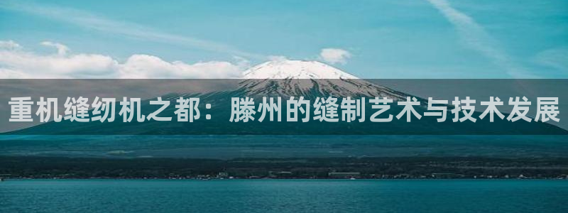 辉达平台官网网站：重机缝纫机之都：滕州的缝制艺术与技术发展